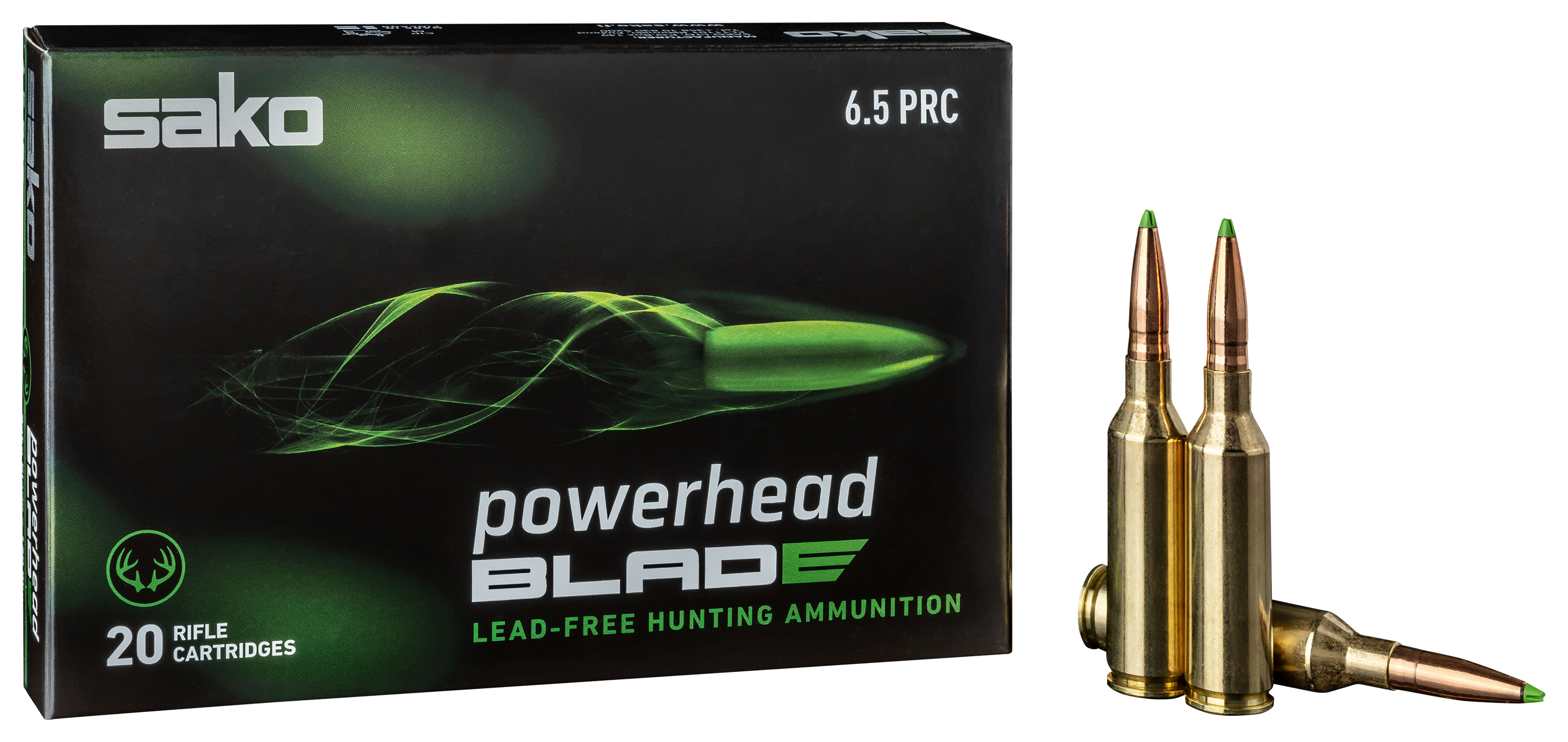 Sako Powerhead Blade 6.5 PRC 120 Grain Centerfire Rifle Ammo Cabela